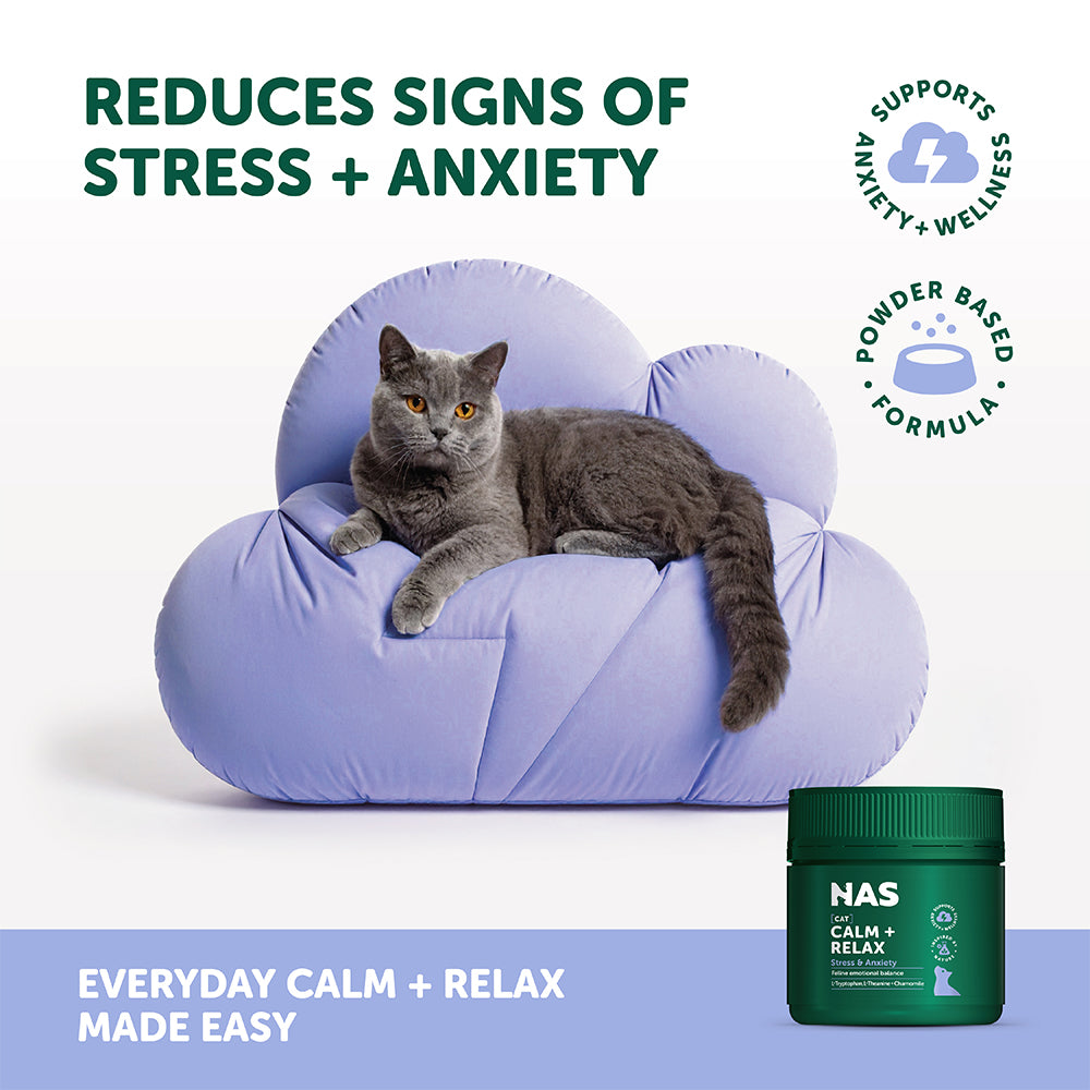 NAS NATURAL ANIMAL SOLUTIONS Calm + Relax For Cats 80g
