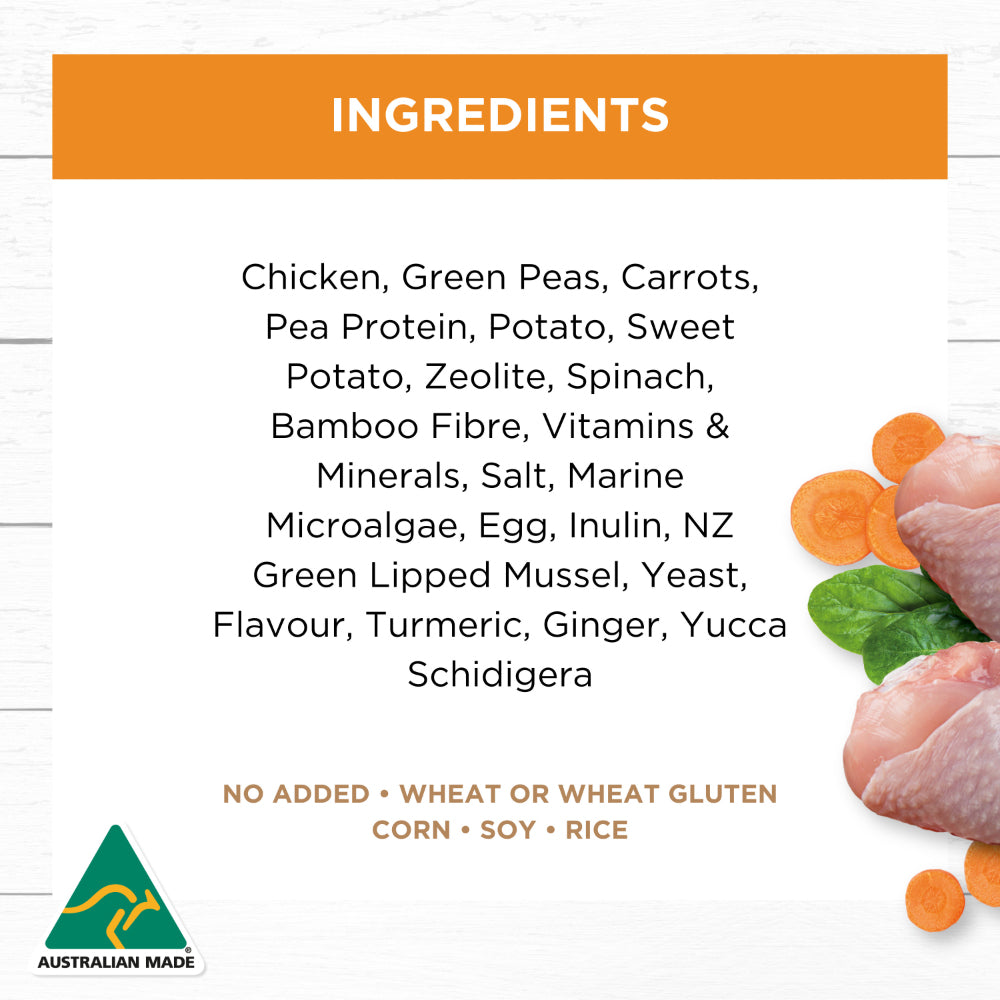 IVORY COAT Slow Cooked Chicken Grain Free Frozen Adult Dog Food 250g