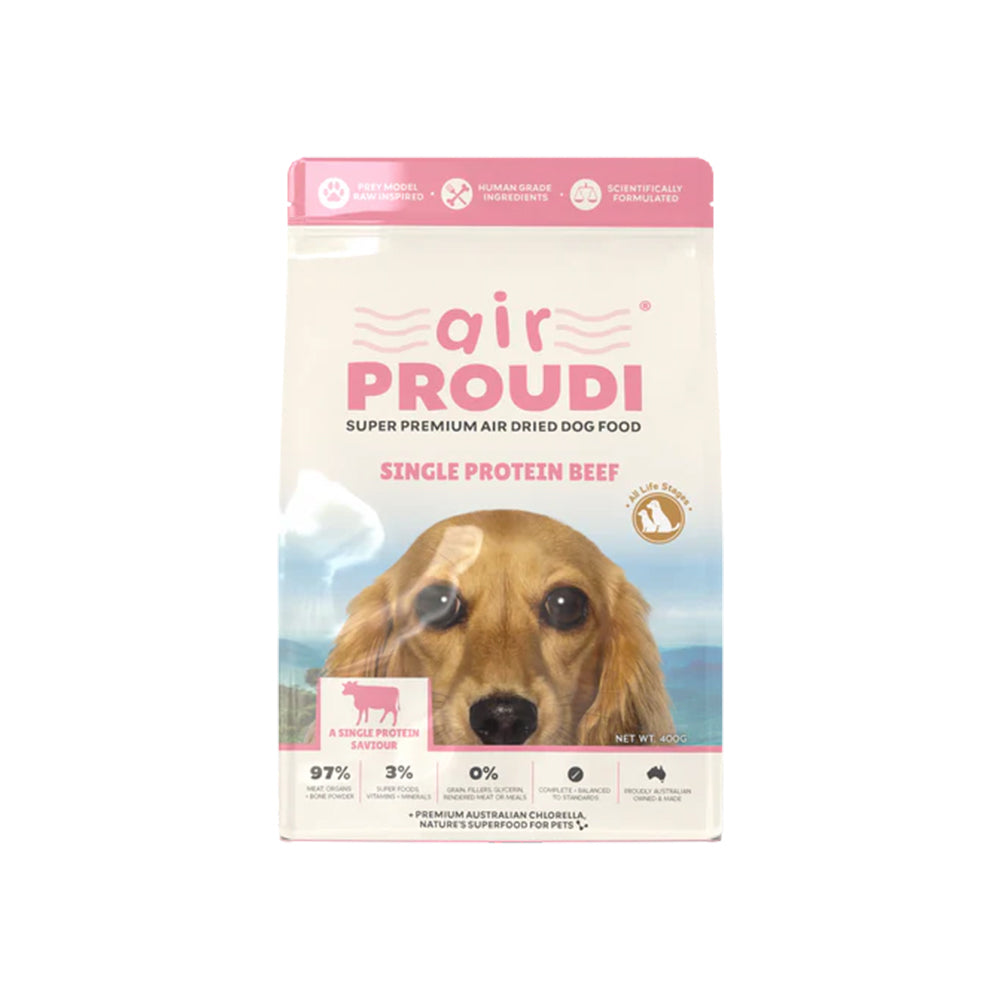 AIR PROUDI Premium Beef Air Dried Dog Food
