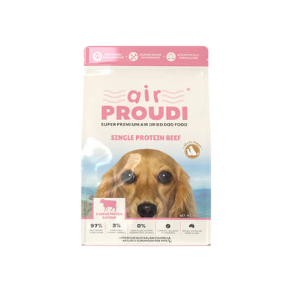 AIR PROUDI Premium Beef Air Dried Dog Food