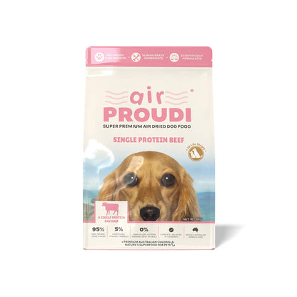 AIR PROUDI Premium Beef Air Dried Dog Food