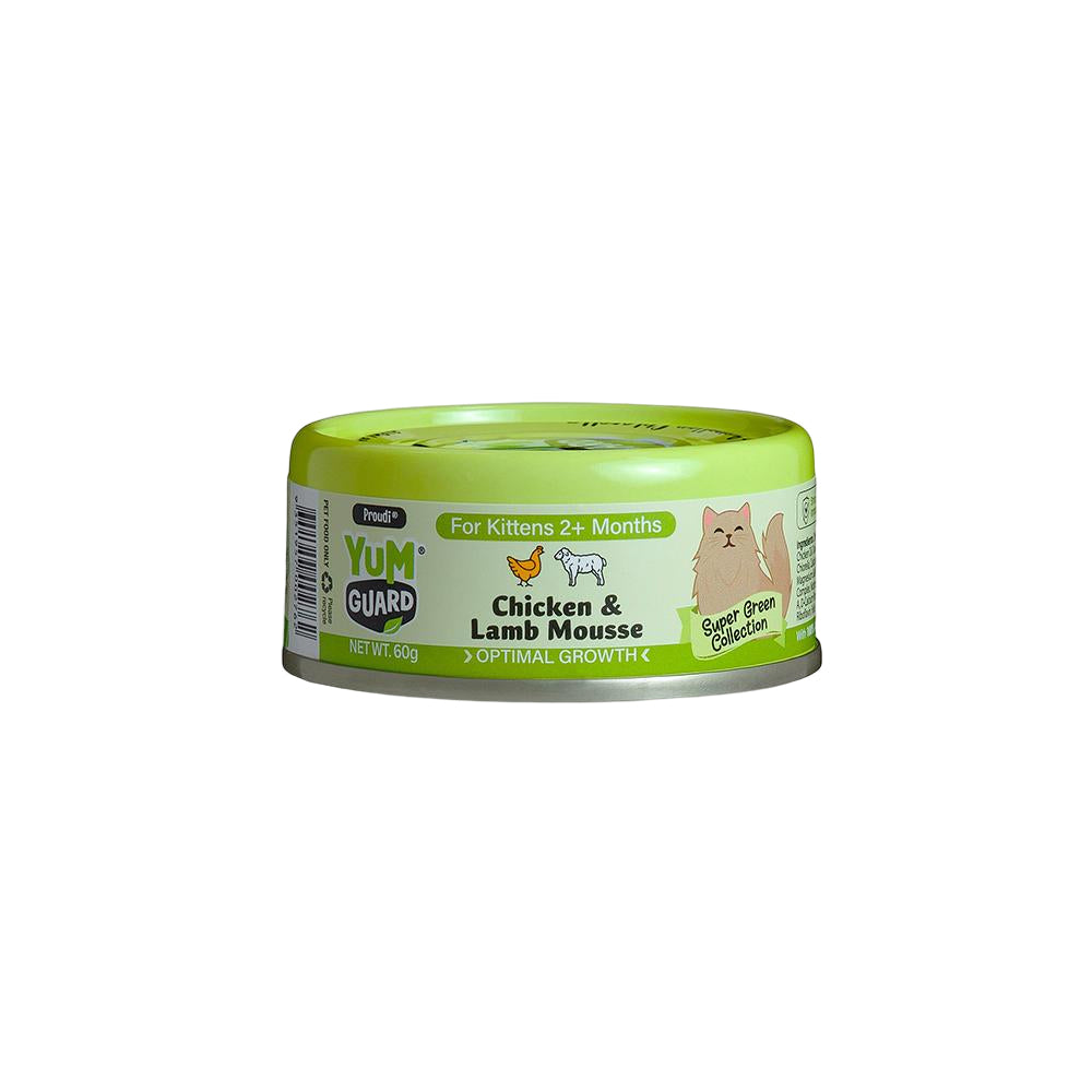 YUMGUARD Optimal Growth Chicken & Lamb Mousse Kitten Wet Cat Food