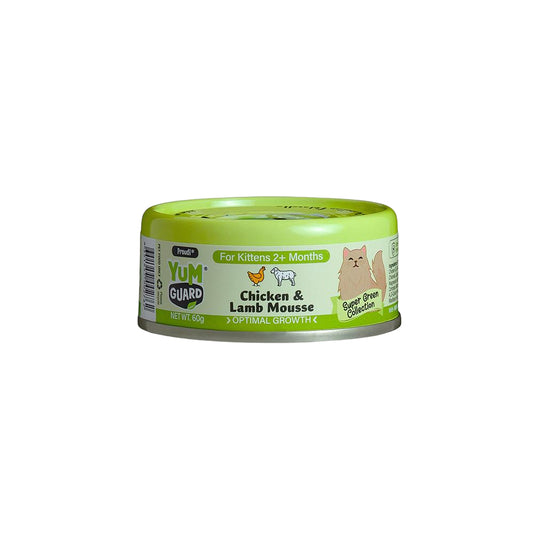 YUMGUARD Optimal Growth Chicken & Lamb Mousse Kitten Wet Cat Food