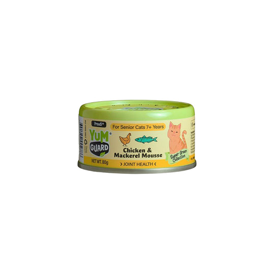 YUMGUARD Joint Health Chicken & Mackerel Mousse Senior 7+ Wet Cat Food