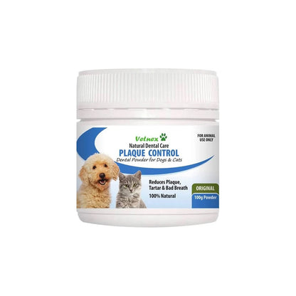 VETNEX Original Plaque Control Natural Dental Care Chews For Cats & Dogs 100g