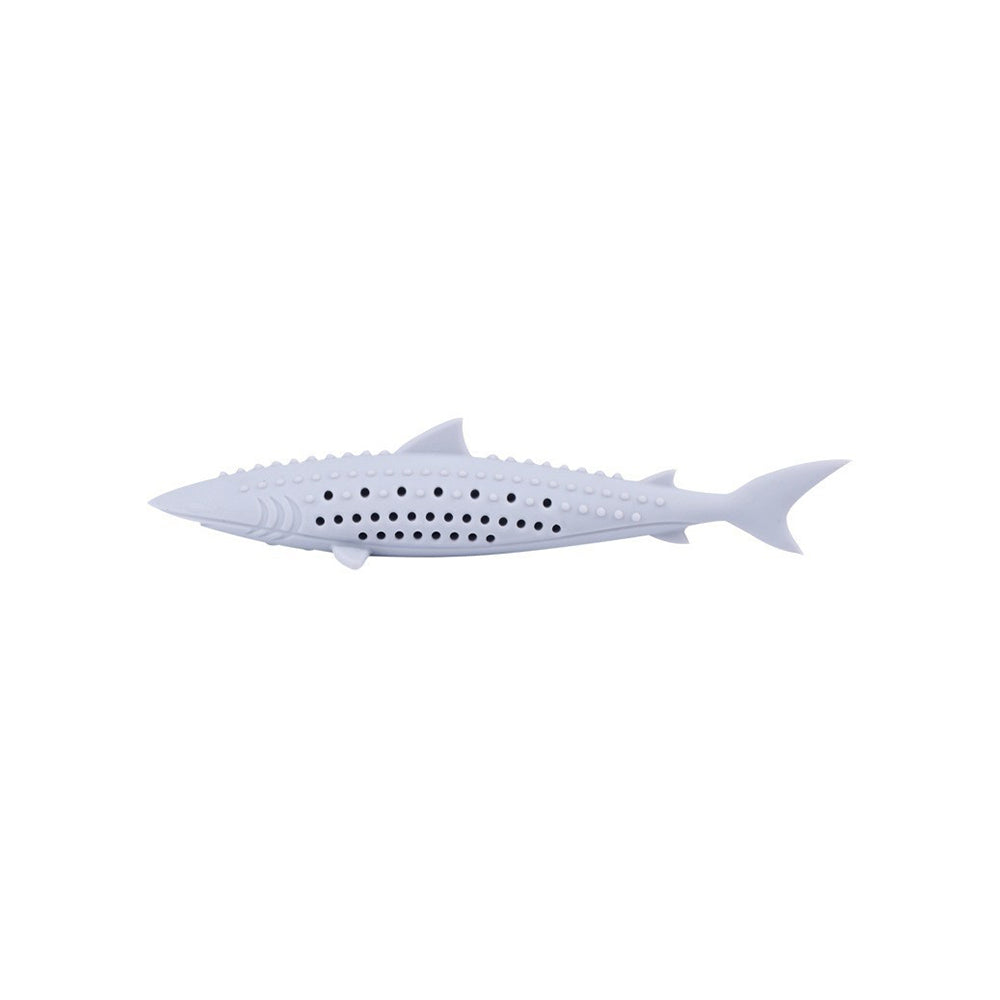 Catnip Chew Toy Silicone Fish Dental Toy for Cats
