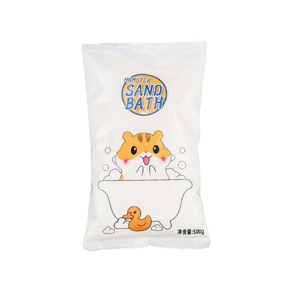 Small Pet Bath Sand – Natural Dust Bath 500g