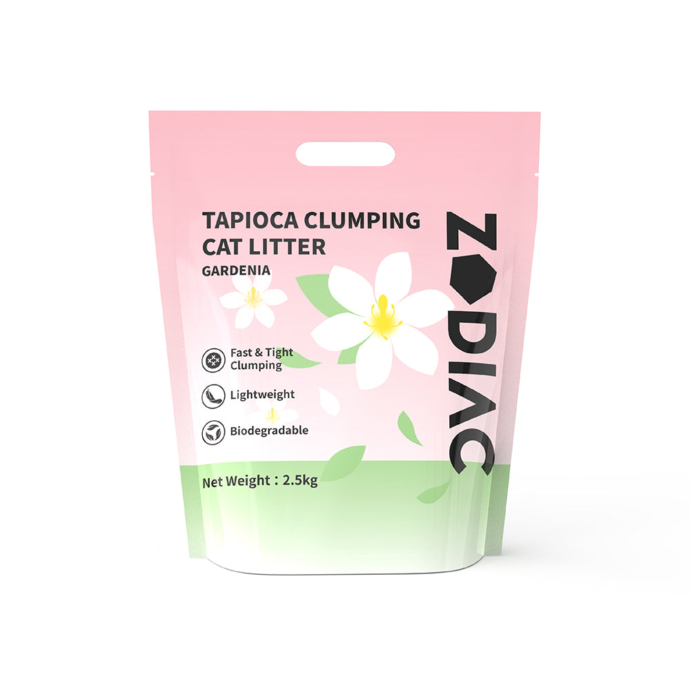 ZODIAC Advanced Clumping Cat Litter – Tofu Mix With Puffed Tapioca - Gardenia