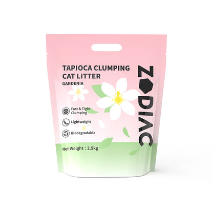 ZODIAC Advanced Clumping Cat Litter – Tofu Mix With Puffed Tapioca - Gardenia