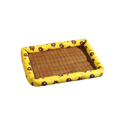 Rattan Cat Bed – Breathable Summer Cat Bed 54 × 44 cm