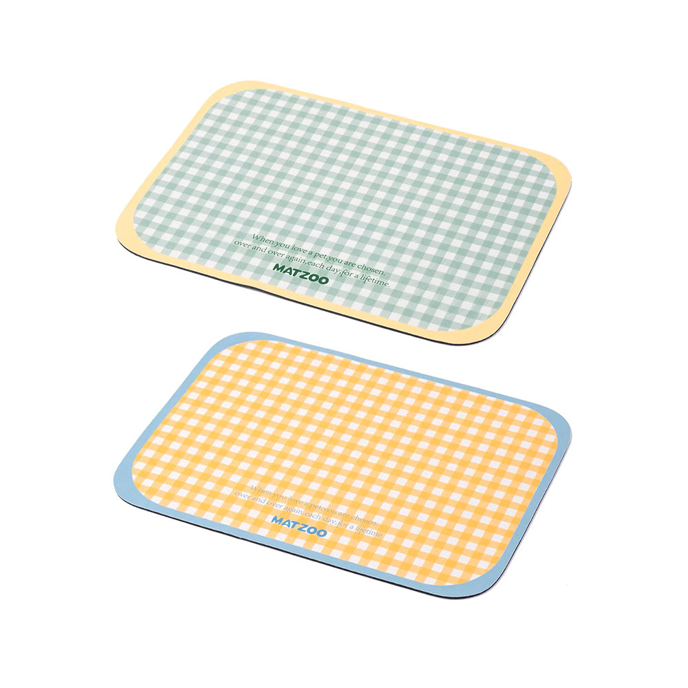 Large Waterproof PVC Pet Feeding Mat 1Pcs Random