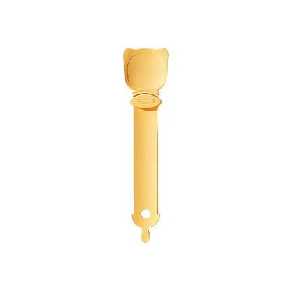 Cat Treat Feeding Spoon ¨C Squeeze Spoon for Wet Food & Puree