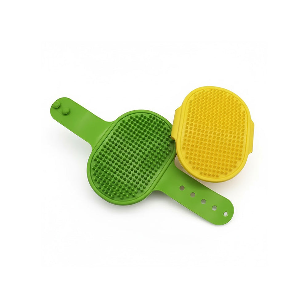 Silicone Cat Self Groomer – Corner & Furniture Mount Brush 1Pcs Random