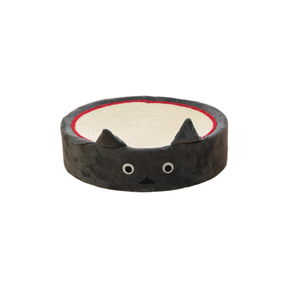 Cartoon Round Cat Scratcher - 40X40X10cm