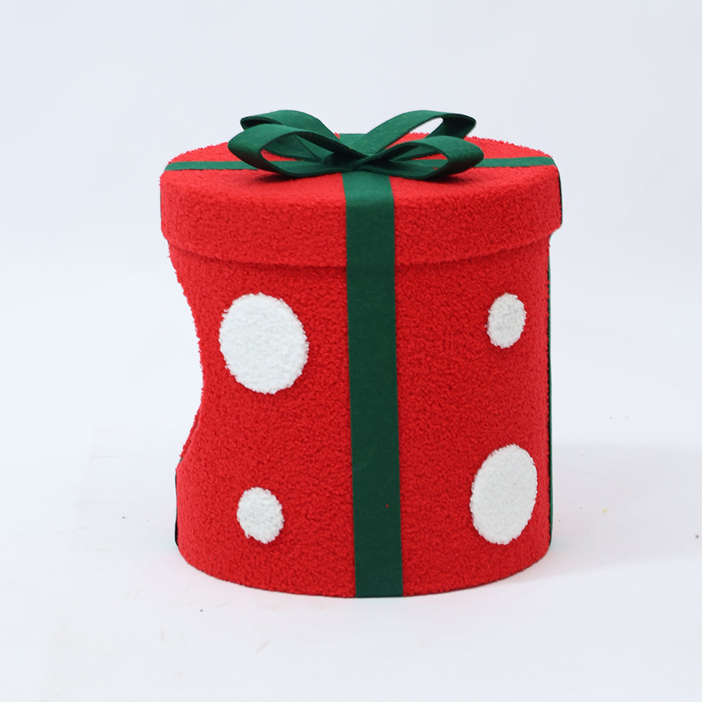 CATIO Christmas Gift Box Cat Bed With Scratching Pad 35x35x36cm