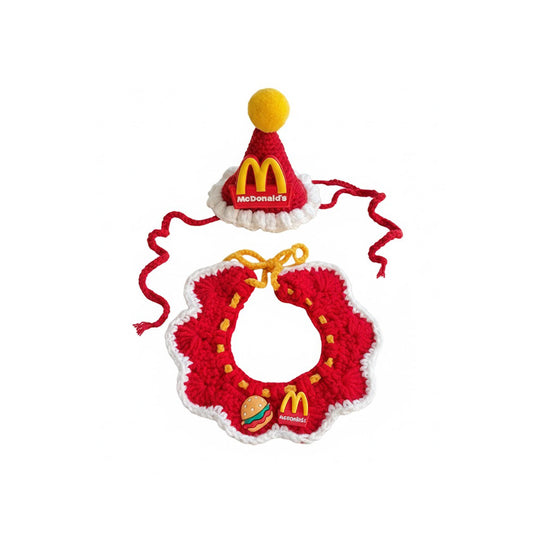 McDonald Crew Pet Scarf Collar