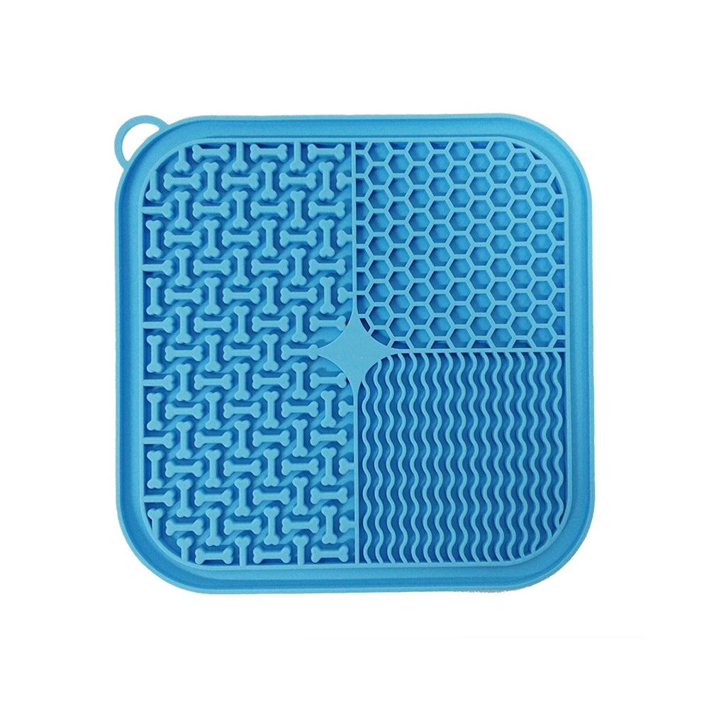 Silicone Lick Mat with Suction Cups ¨C Slow Feeder & Anxiety Relief Toy