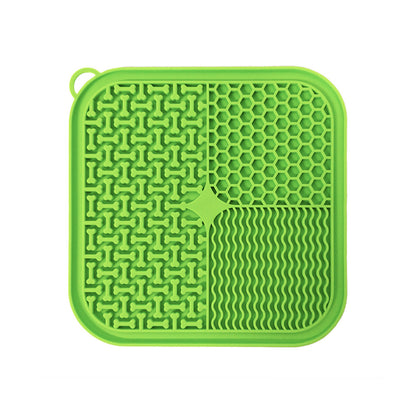 Silicone Lick Mat with Suction Cups ¨C Slow Feeder & Anxiety Relief Toy