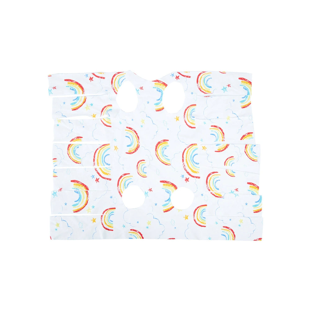 Rainbow Pattern Cat Post-Surgery Suit