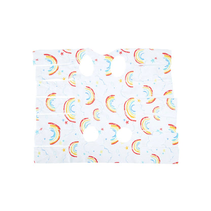 Rainbow Pattern Cat Post-Surgery Suit