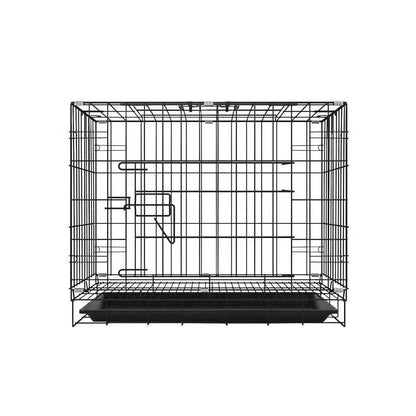 Multi-Function Pet Crate with Tray & Pad