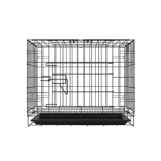 Multi-Function Pet Crate with Tray & Pad