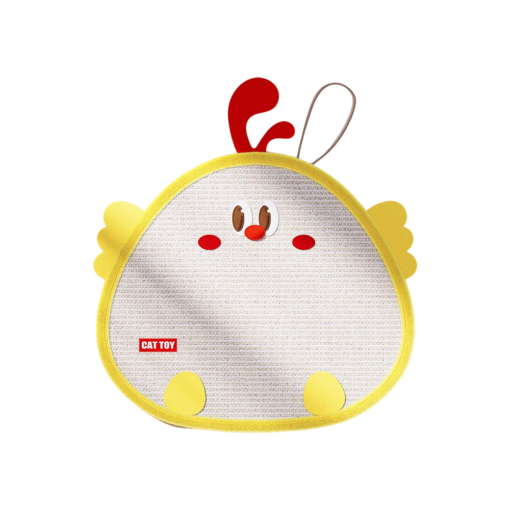 Sisal Wall-Mounted Cat Scratching Pad - Heavy Duty Anti-Shed Design (Velcro Fixing)