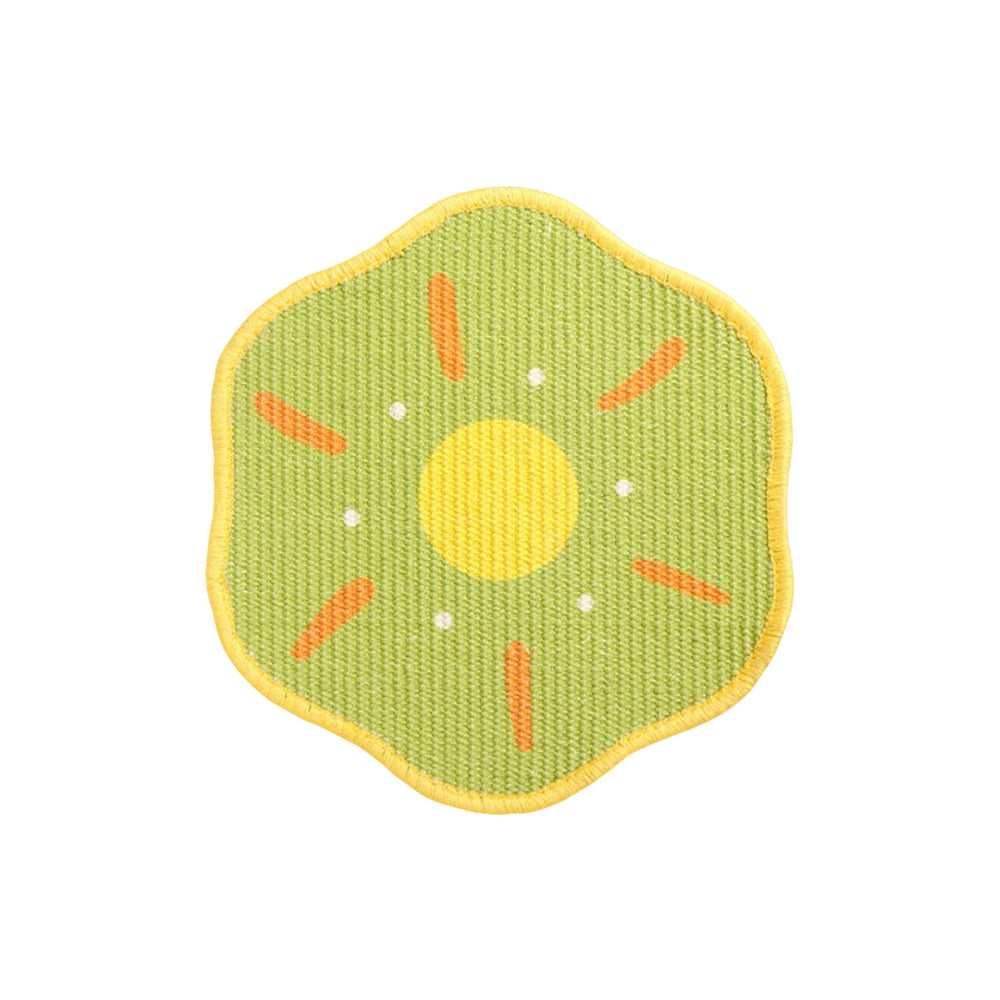 Dopamine Colour Sisal Wall-Mounted Cat Scratching Pad - Heavy Duty Anti-Shed (Self-Adhesive)