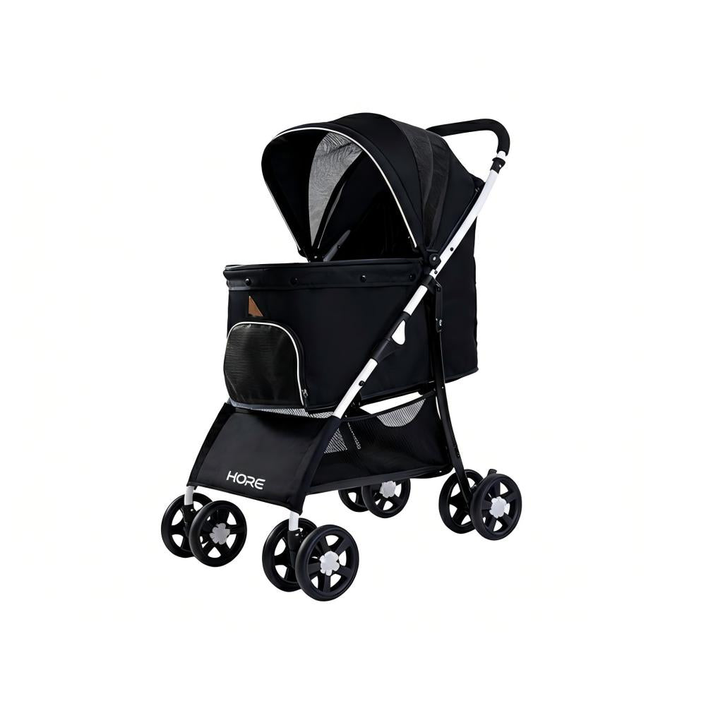 Easy Fold Pet Stroller - One-Touch Folding Design