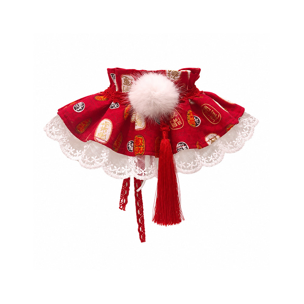 Pet Lace Bib Cute Soft Comfortable