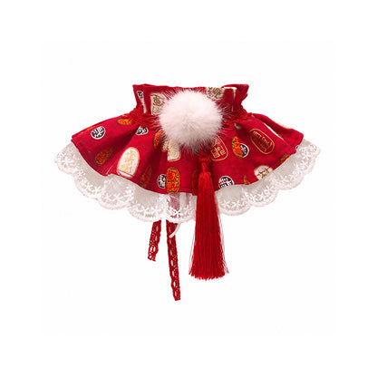 Pet Lace Bib Cute Soft Comfortable