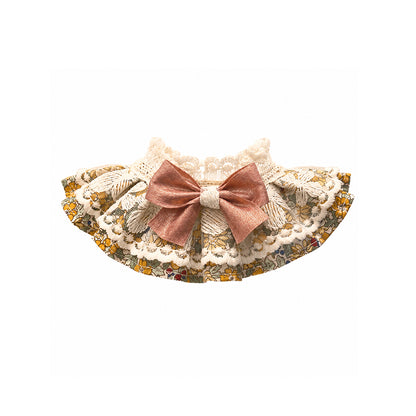 Pet Lace Bib Cute Soft Comfortable