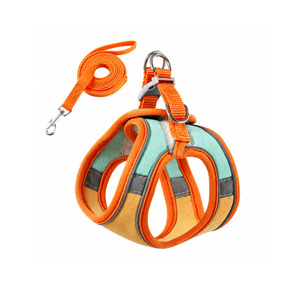Pet Harness & Leash Set | Escape Proof Reflective | Cats, Dogs, Rabbits & More