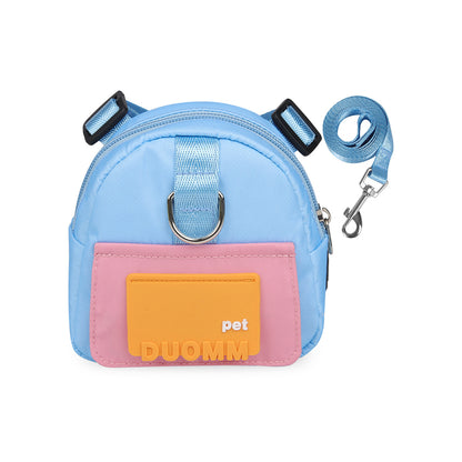 Pet Backpack Carrier with Harness & Leash Set | Escape Proof | Cats & Dogs