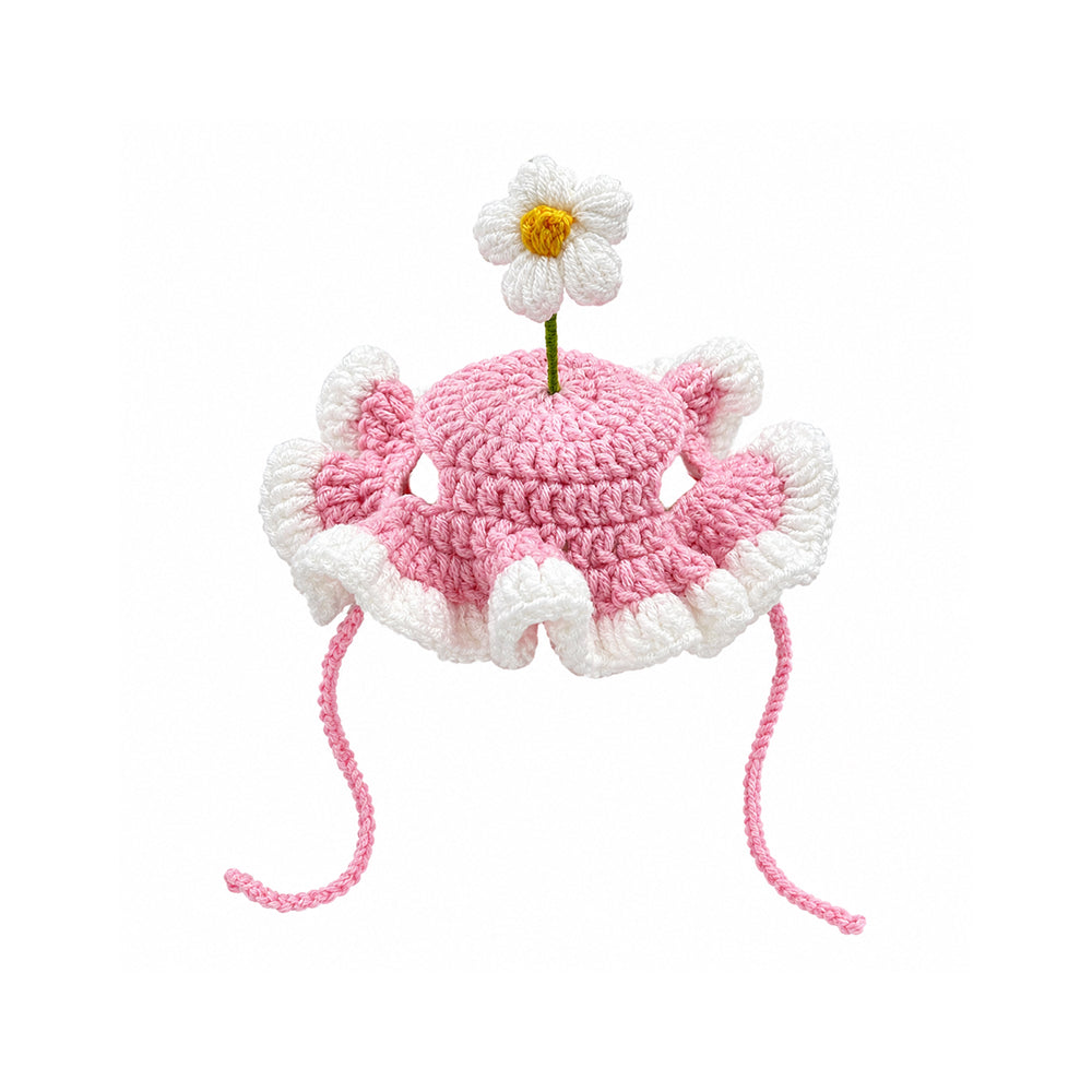 Pet Hat & Scarf | Handmade Knitted Costume for Cats & Dogs