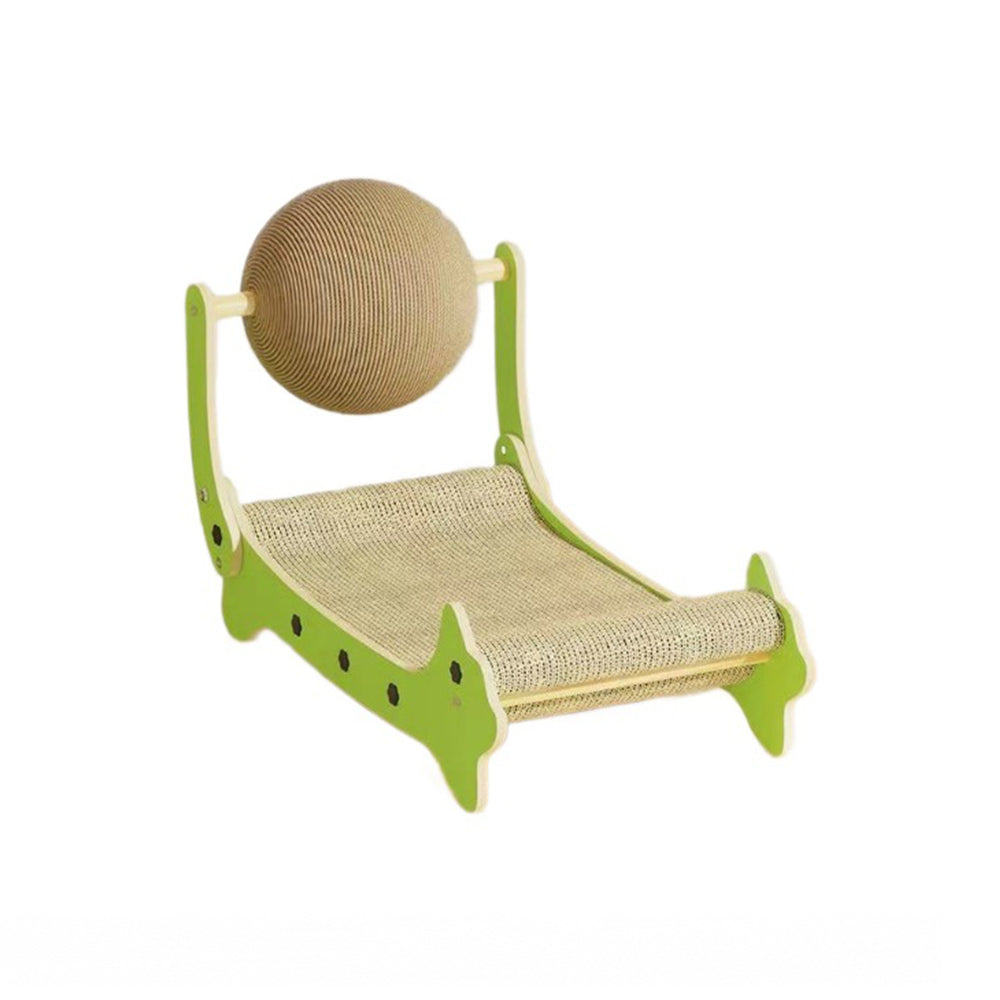 Cat Scratcher Lounger with Bed