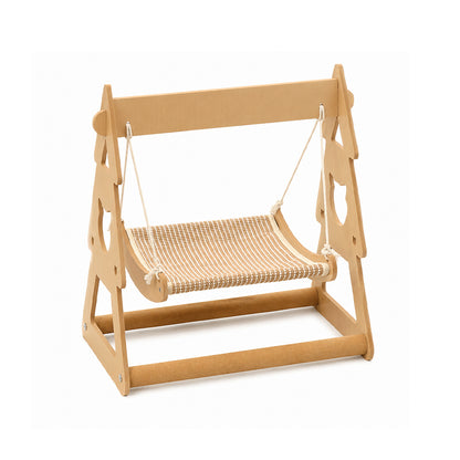 Pet Hammock Swing Bed Wooden Double Layer