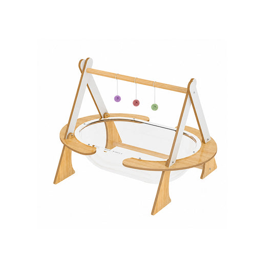Cat Hammock Bed Acrylic Space Capsule-Round Rocking Cradle