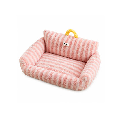 Plush Pet Sofa Bed Cozy Warm