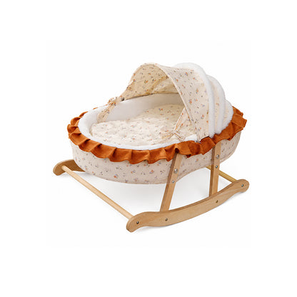 French Style Cat Rocking Bed Plush Cradle