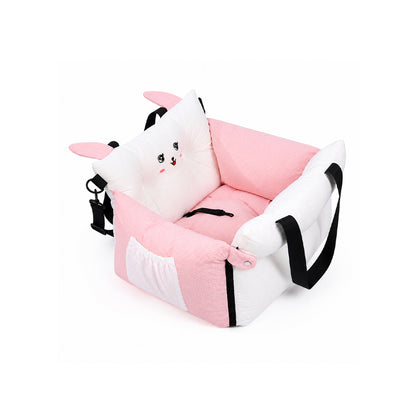 Portable Car Pet Bed Travel Cushion for Cats and Dogs
