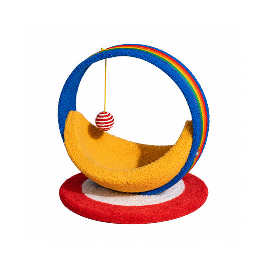 Luxury Galaxy Series Moon Boat Cat Tower