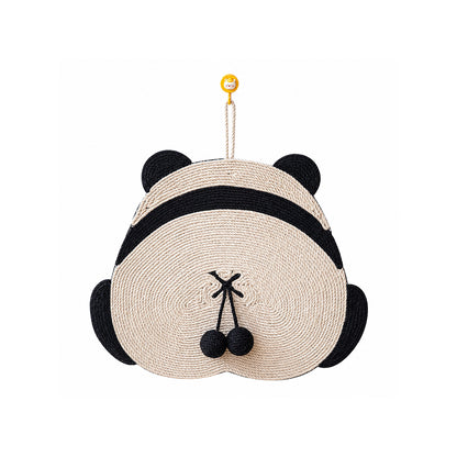 Sisal Cat Scratch Pad – Wall-Mount & Freestanding with Bell Ball