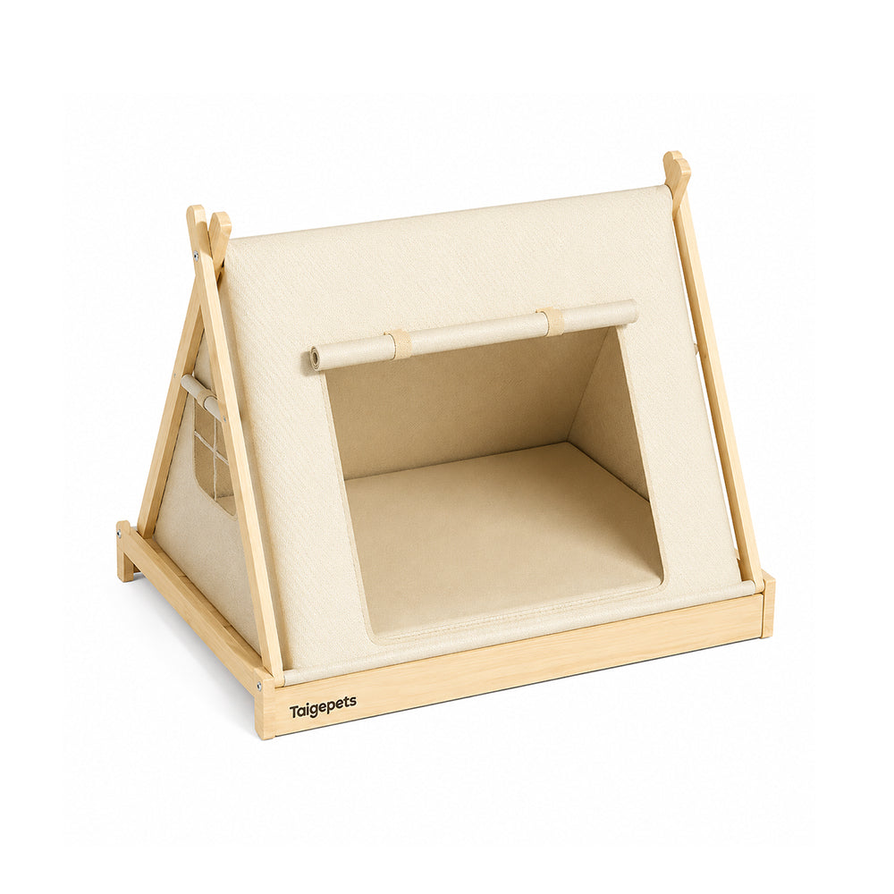 All-Season Dog Tent Bed – Enclosed Cozy Pet Bed