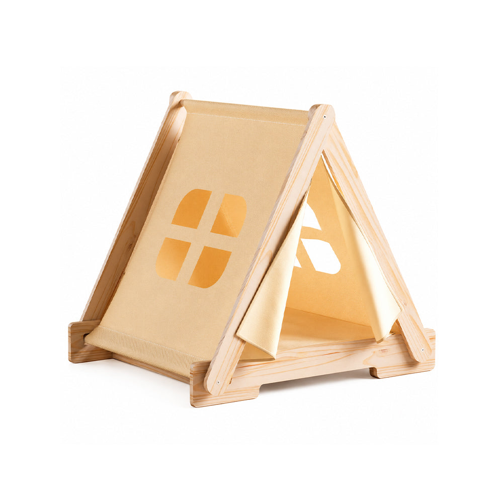 All-Season Dog Tent Bed – Enclosed Cozy Pet Bed