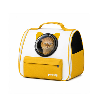 Large Capacity Pet Backpack – Cats and Small Dogs, Double-Strap Design-Cats up to 20 lbs, Dogs up to 15 lbs