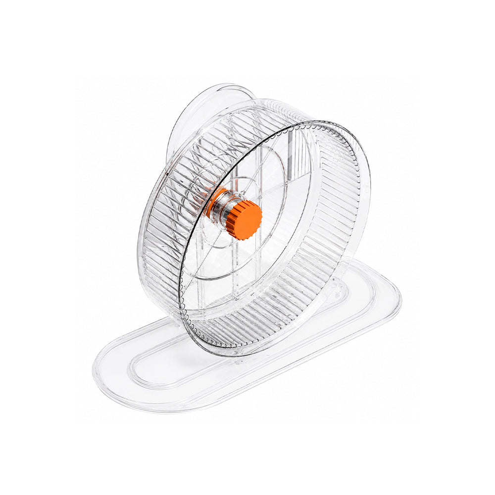 Silent Double-Bearing Hamster Wheel – Large 21cm Exercise Toy