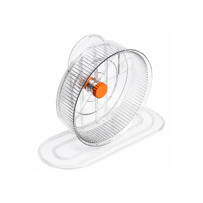 Silent Double-Bearing Hamster Wheel – Large 21cm Exercise Toy