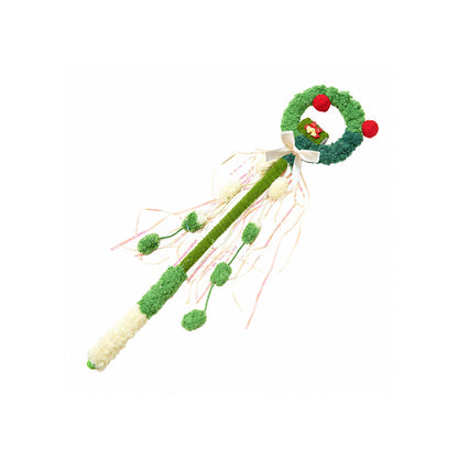 Fairy Magic Wand Cat Toy – Interactive Plush Wand with Bell & Tassel