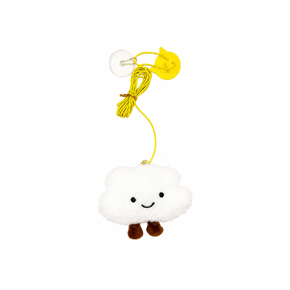 Self-Play Hanging Cat Toy – Swing with Elastic Feather & Bell
